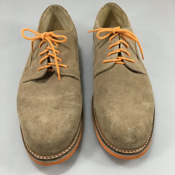 1901 Nordstrom 11 M Beige Nubuck Leather Shoes M12511 main image 7